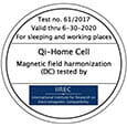 IIREC-Zertifikat für Qi-Home Cell von Waveguard